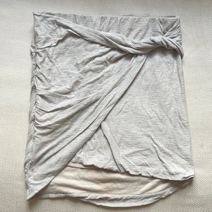 James Perse mini cotton skirt